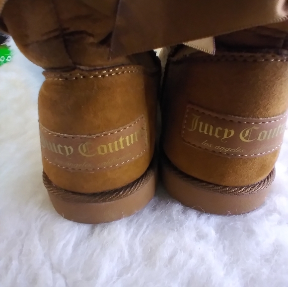 Juicy Couture kaori faux fur boots size 7.5 brown - Picture 3 of 8